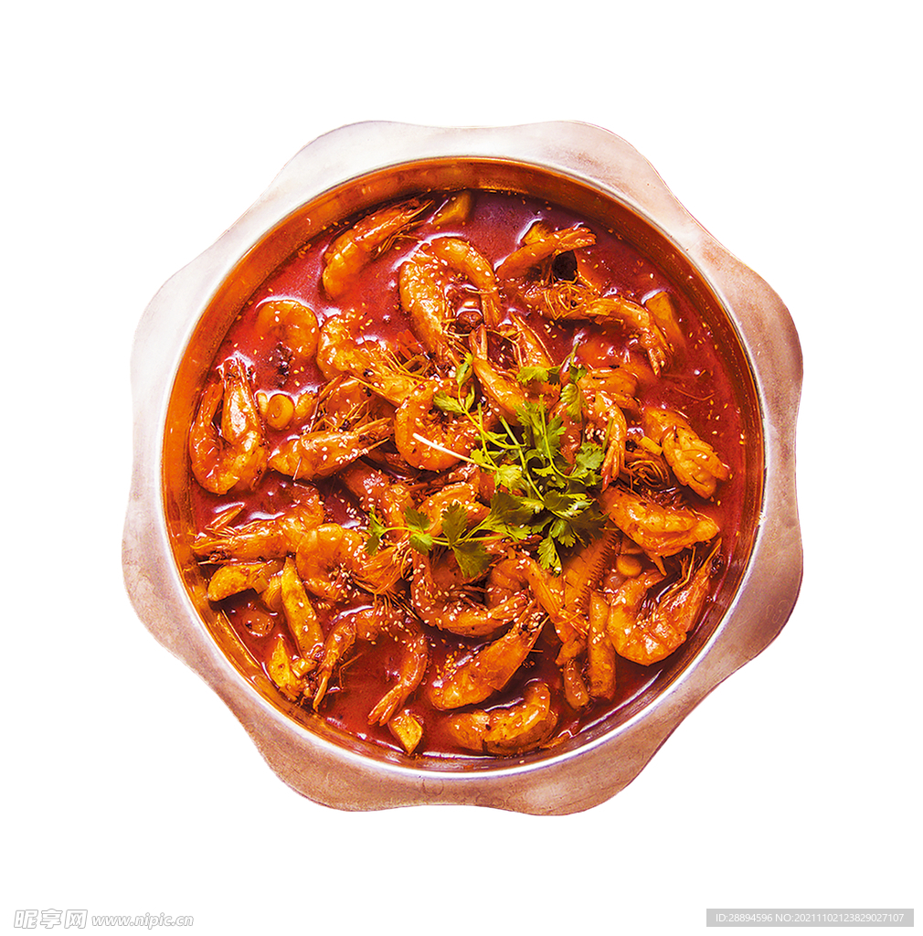 大虾火锅美食冬季