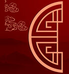 传统婚礼副背景