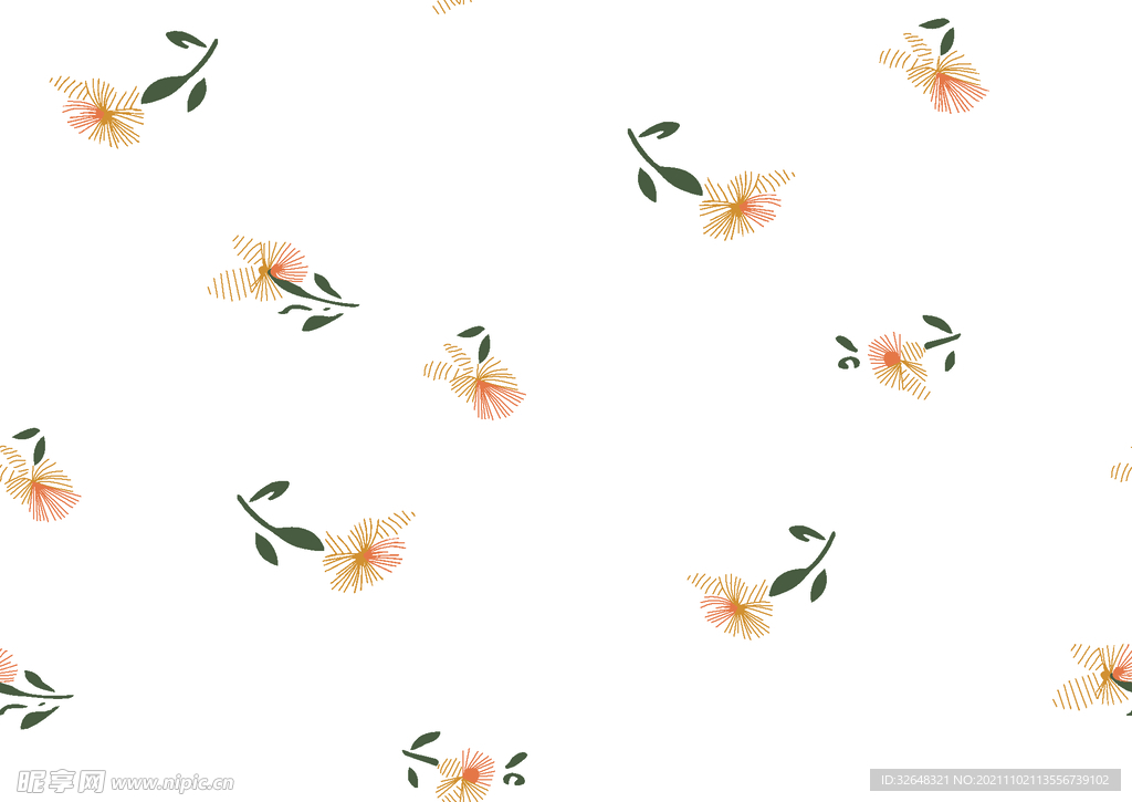 小碎花 