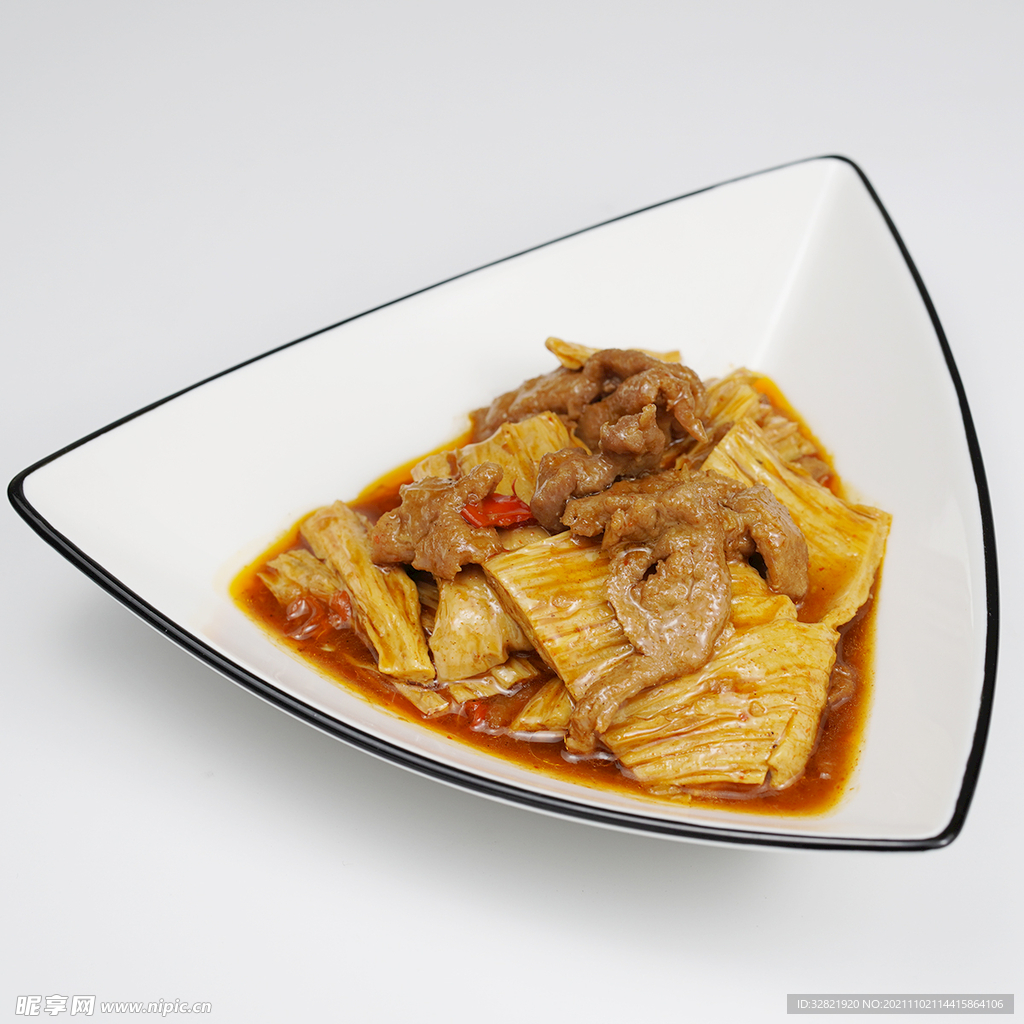 腐竹烧肉