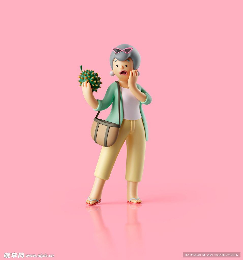 C4D 卡通 人物 
