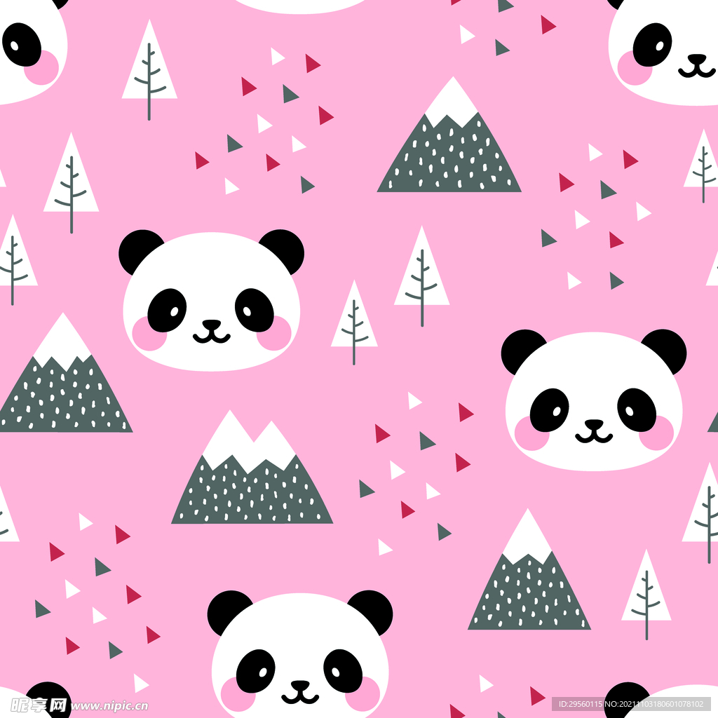 熊猫设计图__野生动物_生物世界_设计图库_昵图网nipic.com