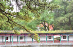 北京香山公园中式古建筑