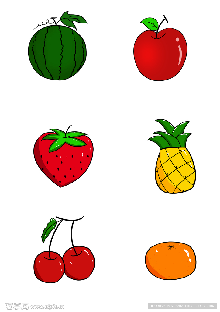 水果插画