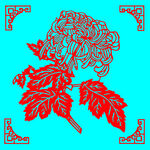 菊花剪纸