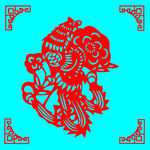 凤凰剪纸