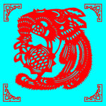 凤凰剪纸