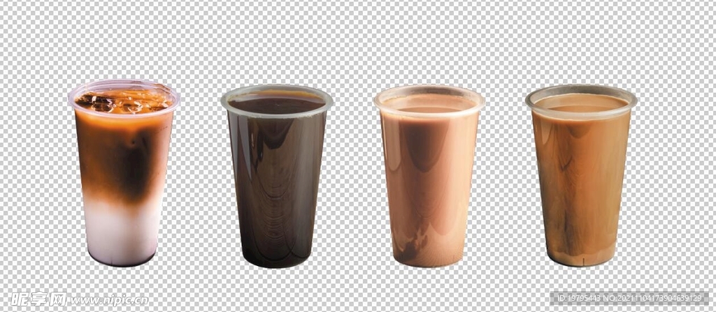 咖啡 抠图 素材 透明 饮品