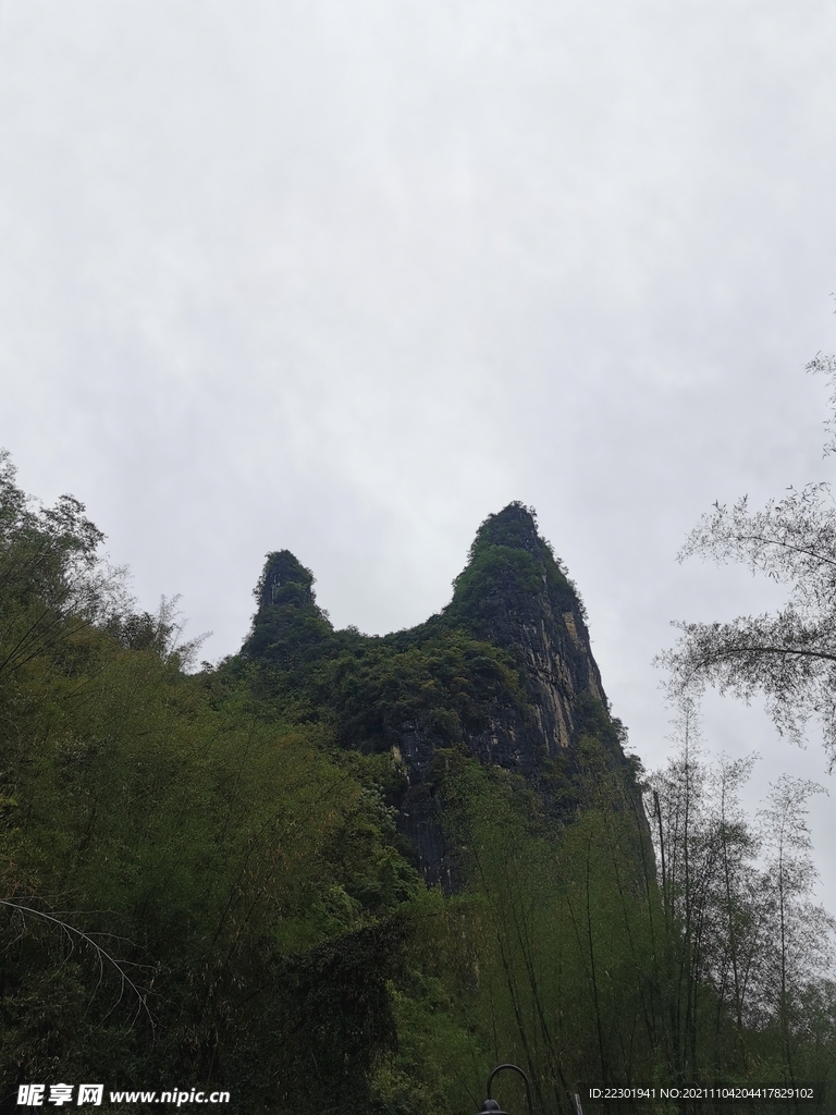 桂林山水 怪石嶙峋 大山 美景