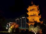 中江塔夜景
