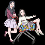 购物女人