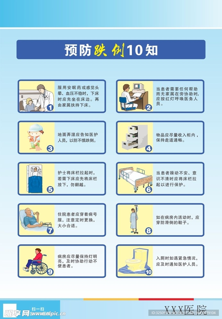 预防跌倒10知