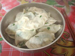 饺子特写