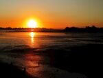 海滨夕阳风景