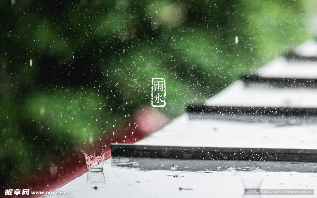 雨水桌面壁纸