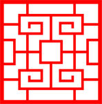 中国风窗格