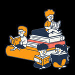 学生阅读读书