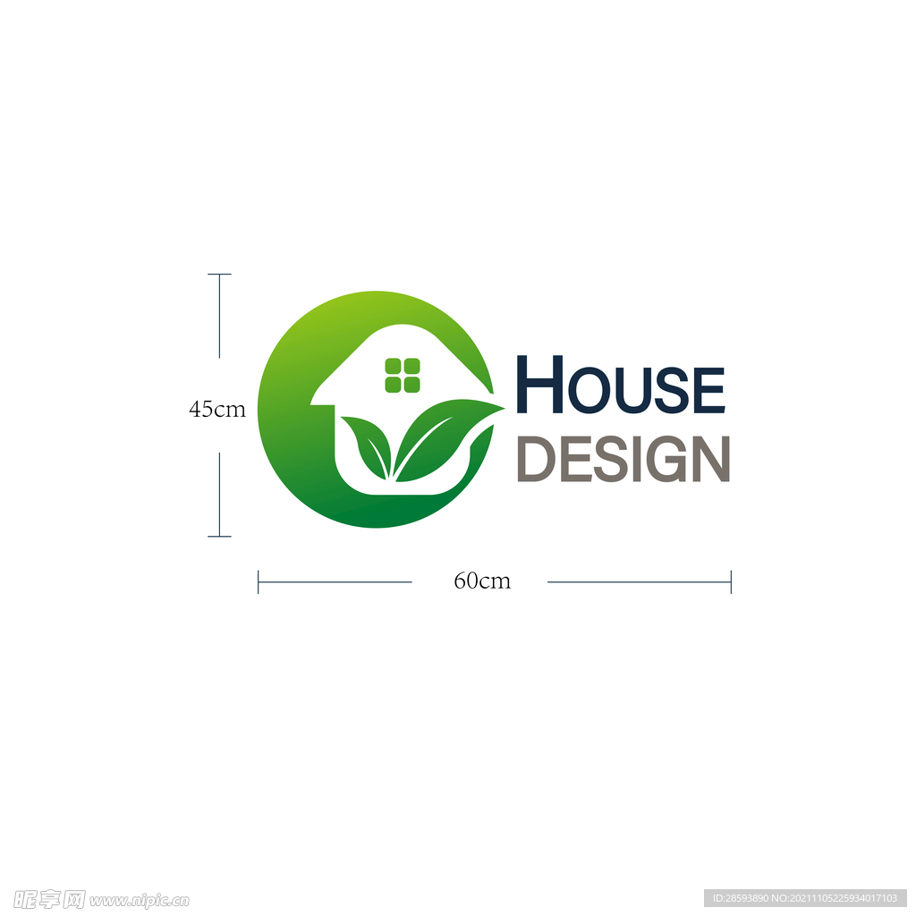 房子LOGO标志设计
