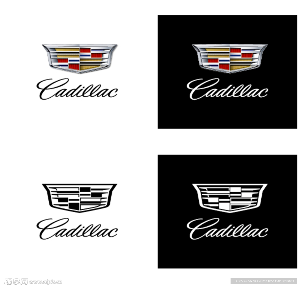 凯迪拉克新logo