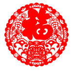 虎年窗花