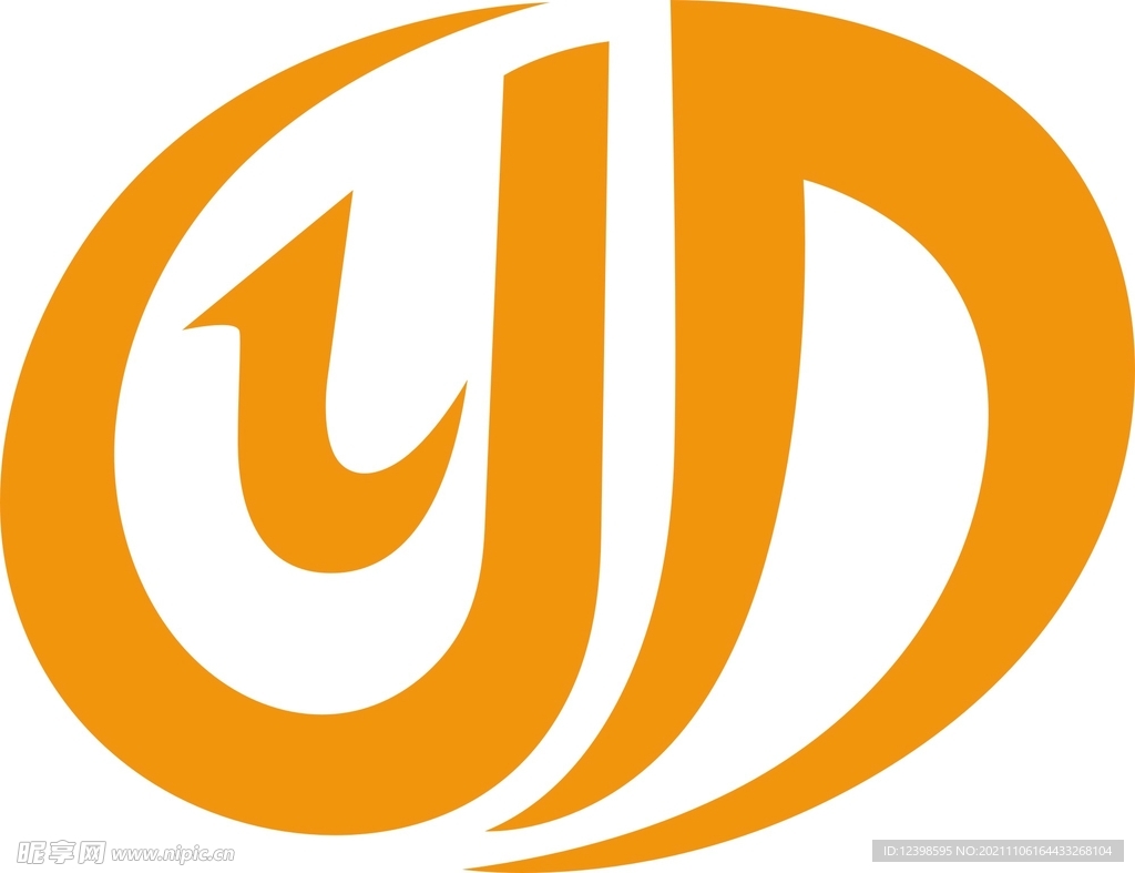 YD字母logo