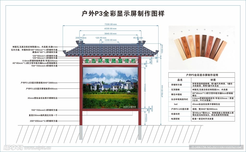 led显示屏造型