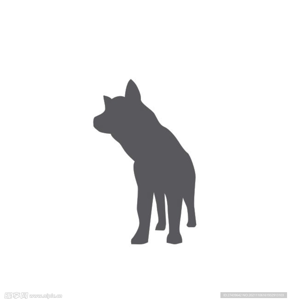 狗狗矢量图          