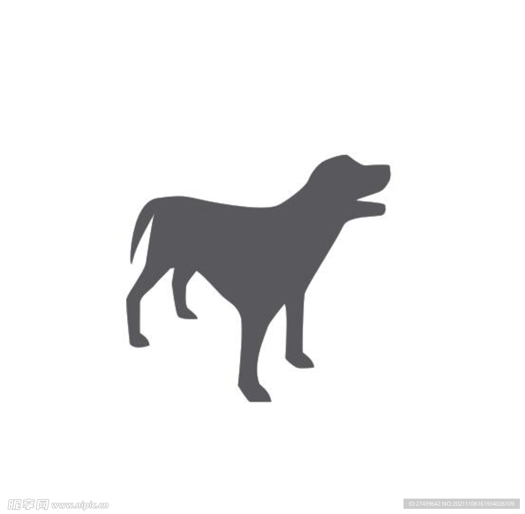 狗狗矢量图          
