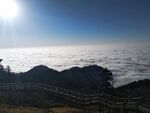 西岭雪山 云海