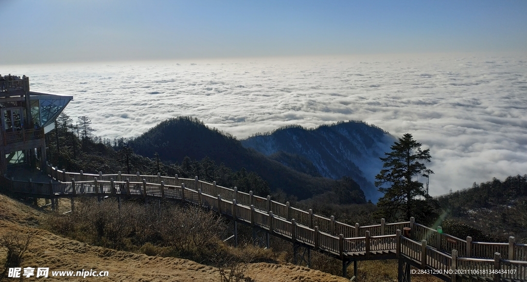 西岭雪山 云海