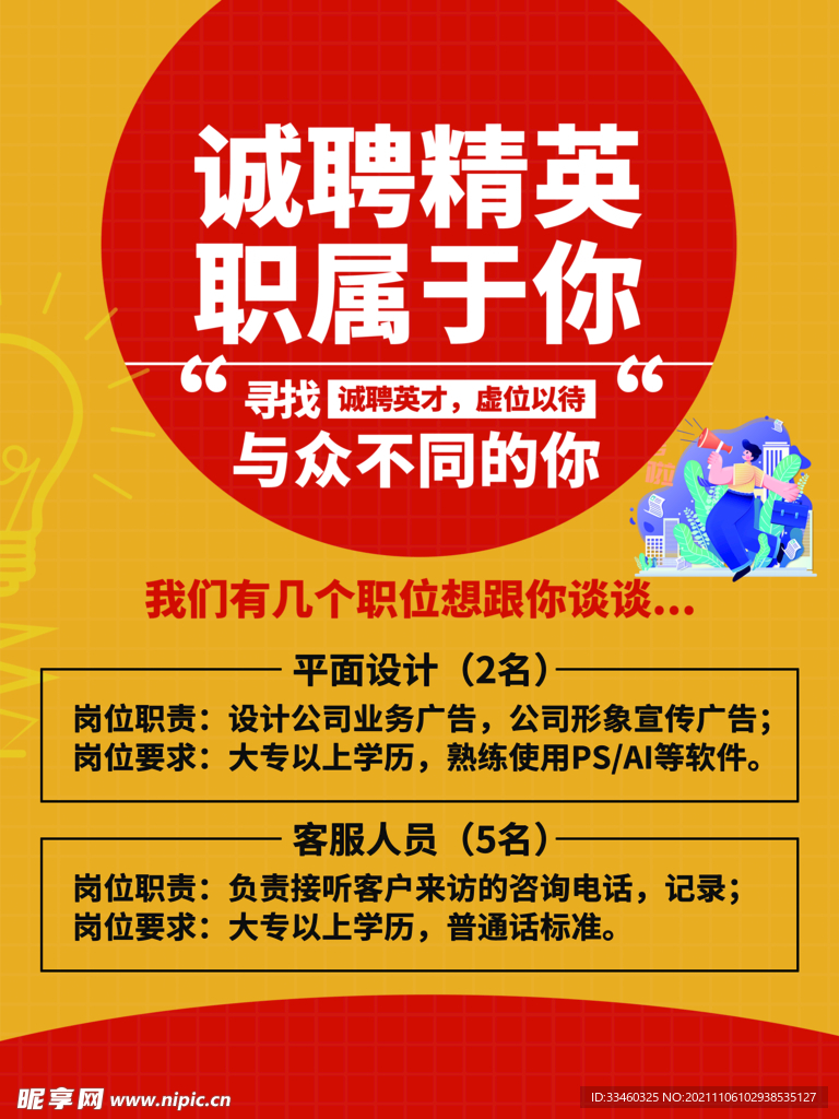 诚聘精英