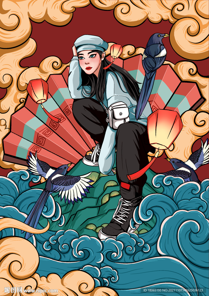 中国风海报