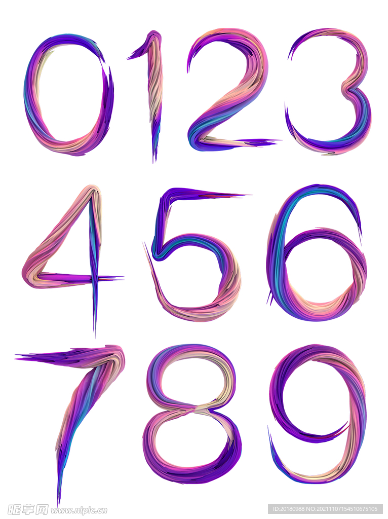 数字背景
