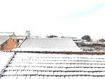 房屋上的白雪