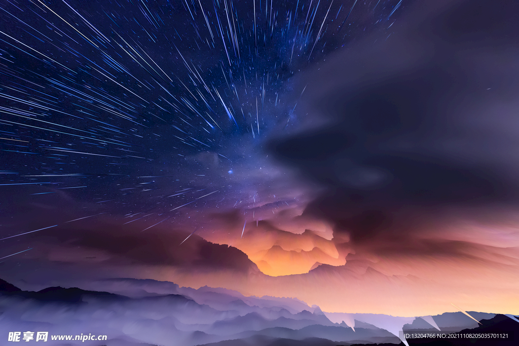  天空海报背景