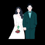 结婚照