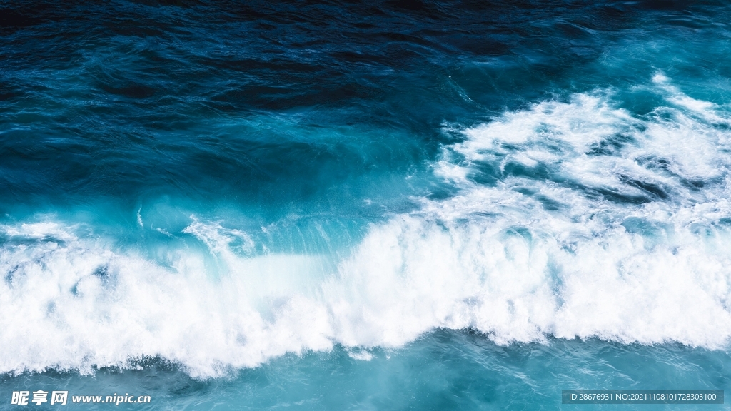 海浪背景