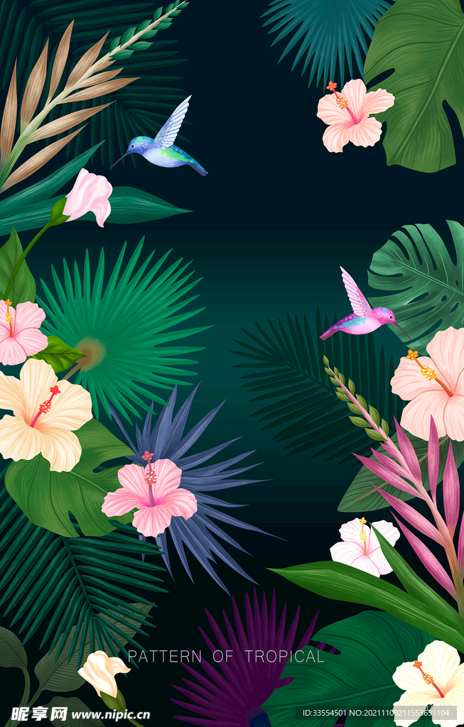 开放的花
