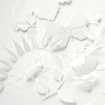 剪纸立体花 