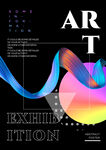 科技几何线条互联网创意艺术海报