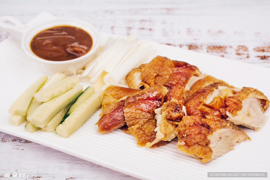 美食鸭肉摄影图片