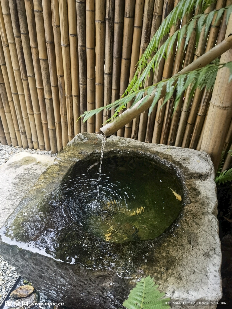 庭院禅意水景