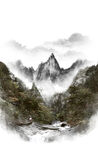 古风山水水墨