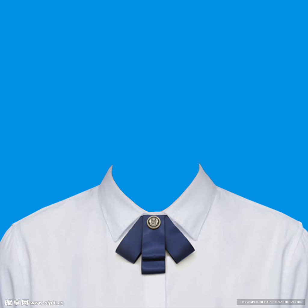 证件照女服装