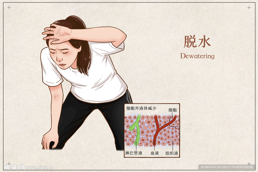 脱水