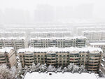 石家庄雪后美景