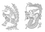 龙凤雕刻图
