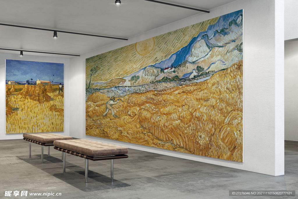 高端博物馆风格展览样机