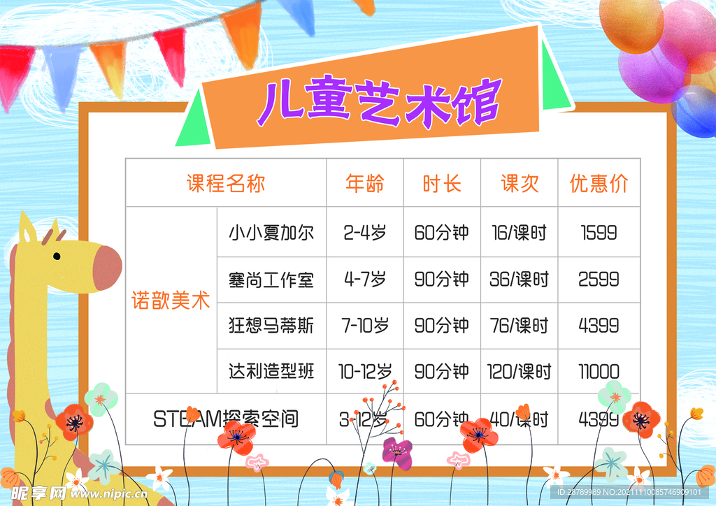 报价表