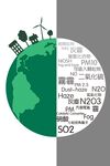口罩防疫绿色 